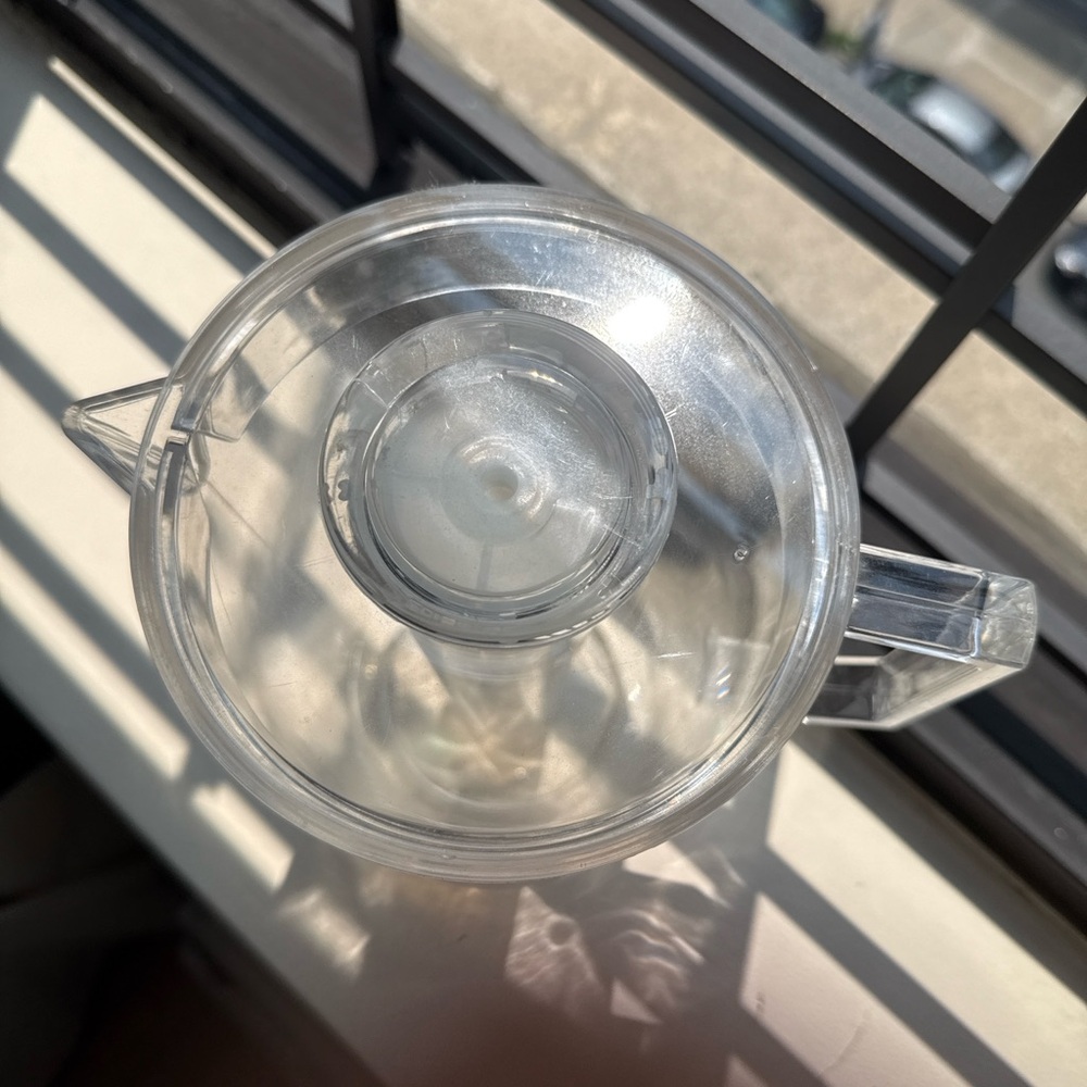 Clear Plastic Pitcher